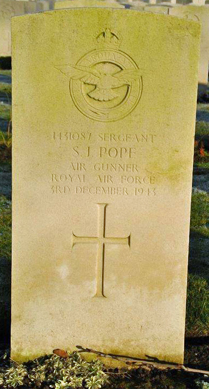 Sgt Stanley James Pope<br/><br /><br />died December 3rd, 1943